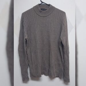 J Ferrar men's merino wool pullover large sweater